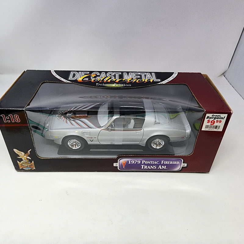 1 18ロード製１９７９ ポンティアックファイアーバードトランザム シルバーメタリック