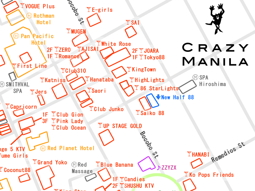 Malate Manila Map