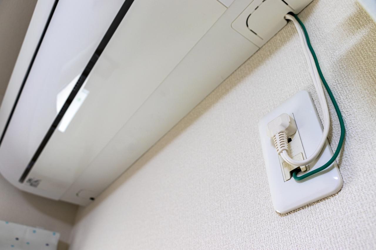 アース線 接地線 の付け方・接続方法 ネジ式