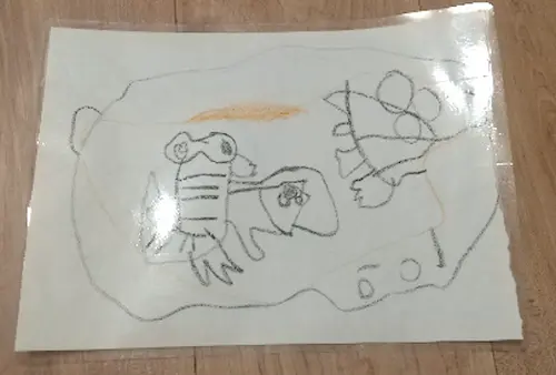 クリアファイルヘアアイロンラミネートTikTok