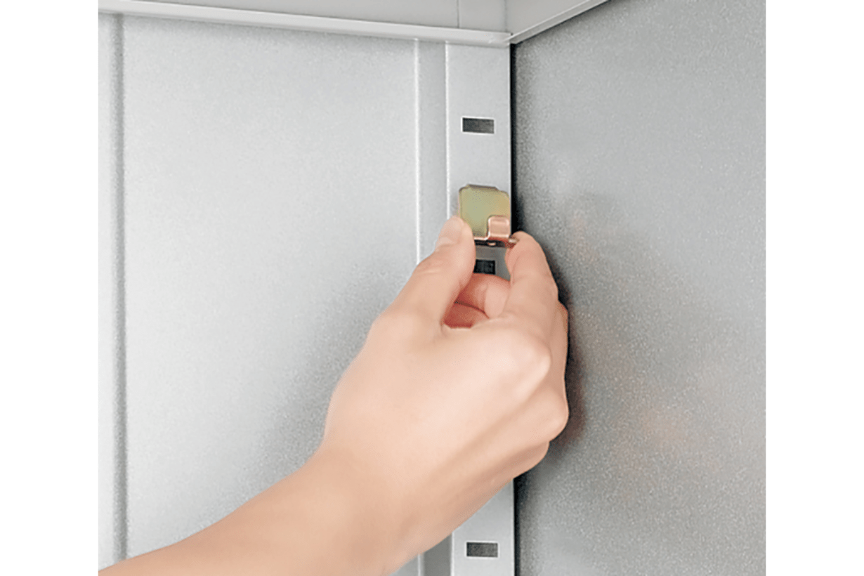 EL マルチフック E-Style 物置 L'espace レスパス 用マルチフック サンキン 幅498mm高さ70mm -通販モノタロウ