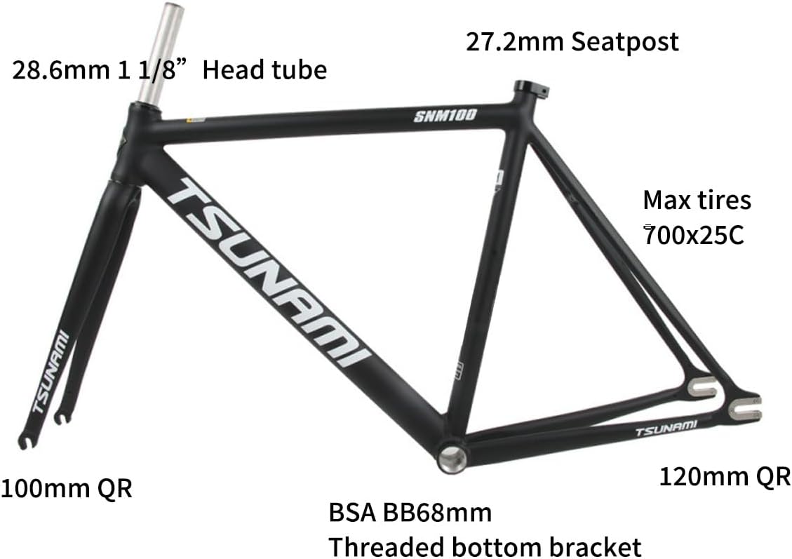 GIANT OMNIUM トラックフレームセット Lサイズ 500mm ジャイアント「オムニアム」純競技用アルミトラックレーサ