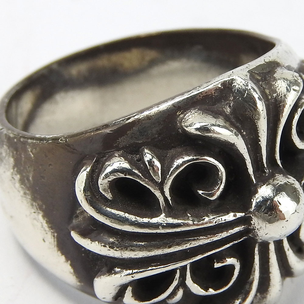 クロムハーツ シルバー925 バブルガムクロスリング - SRM – SHENGLI ROAD MARKET