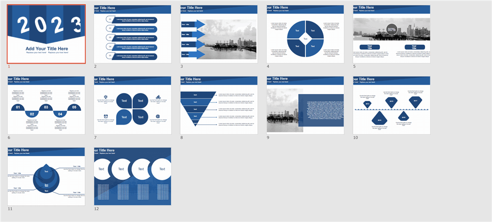 パワポの色使いに困ったら。無料カラーサンプルテンプレート