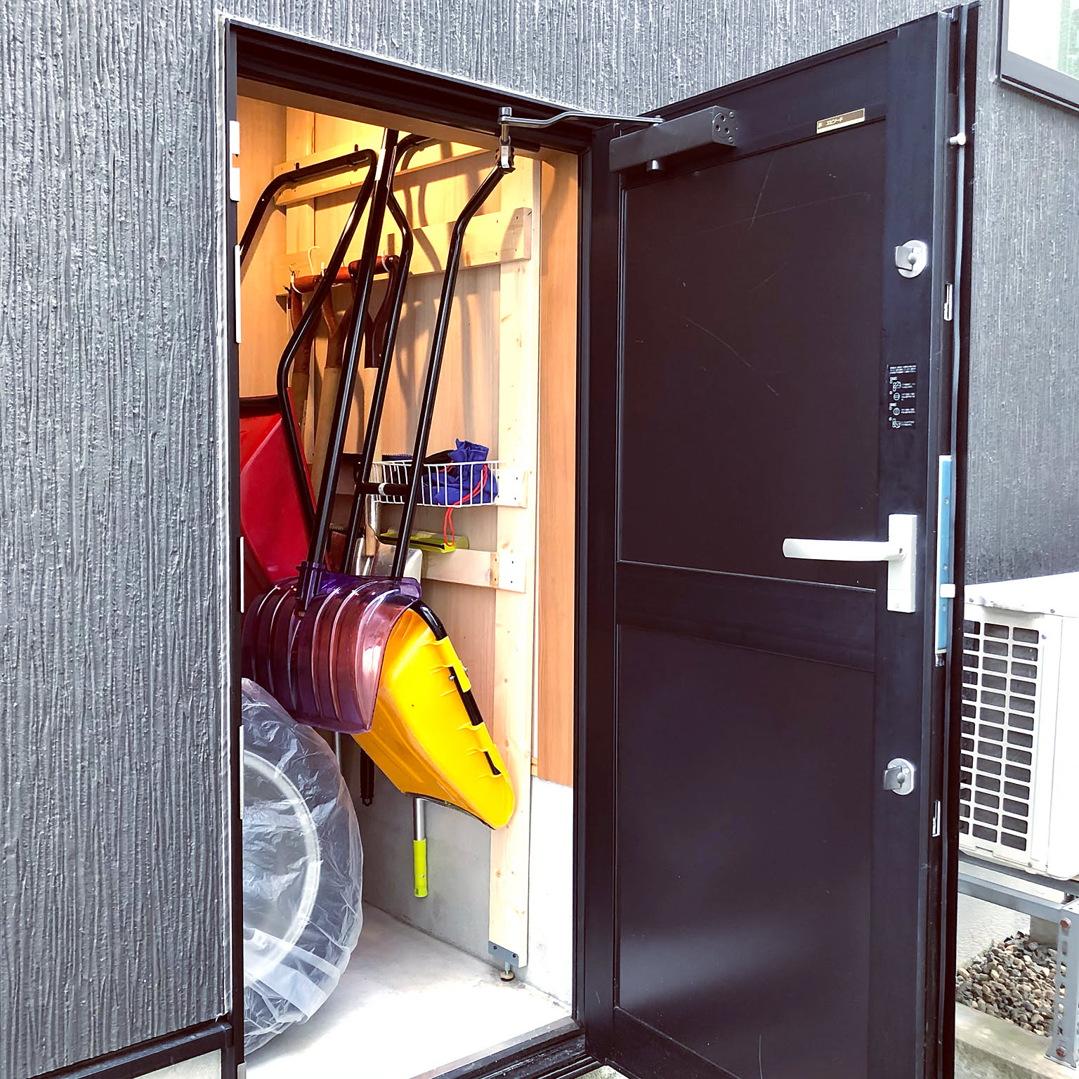 ママさんダンプ スコップ収納 スノコ セリア 1×4材用アジャスター などのインテリア実例 - 2021-05-04 16:43:58RoomClip ルームクリップ