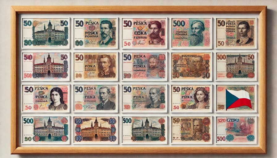 紙幣・貨幣チェコ