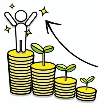 経済成長率のイラスト素材 - PIXTA