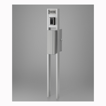 LIXIL 機能門柱 アクシィ1型 組み合わせC-2 ステンレスサイン※ シンプル 門柱 スタンド 表札 サイン ポスト ※Buyee