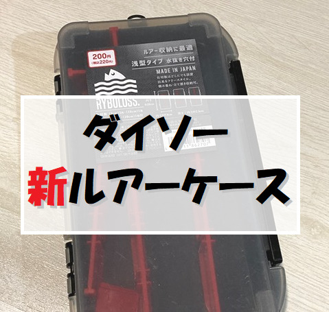 ダイソーのルアーケースを買うのはちょっと待て！近所で何か釣るブログ
