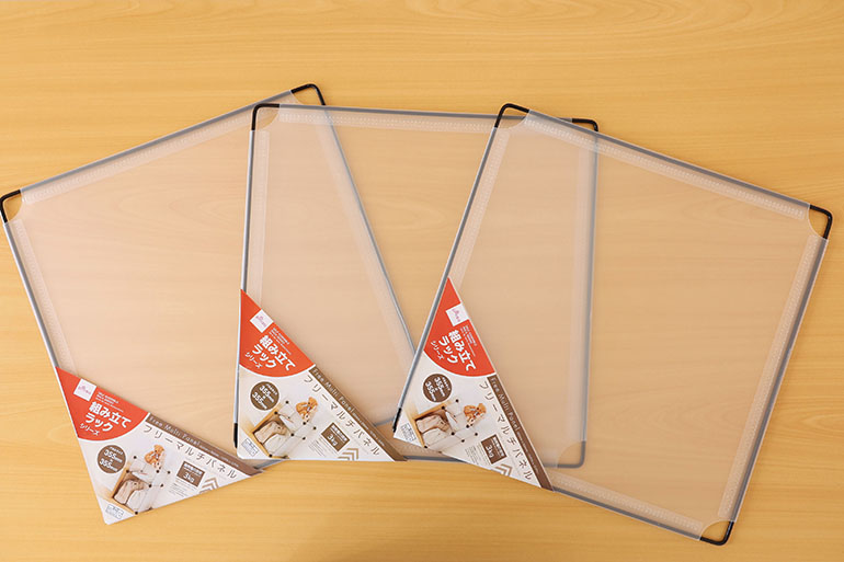 ダイソーのマルチパネルとワイヤーネットを使って自分好みの収納をDIYで作ってみた@DIME アットダイム