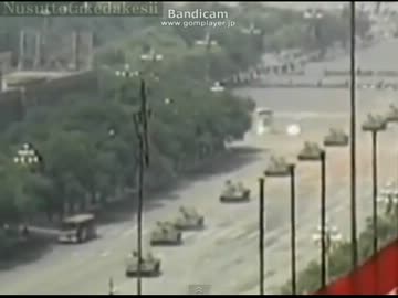 中国・北京の天安門広場で「民主 ：天安門事件 1989年6月4日写真特集：時事ドットコム