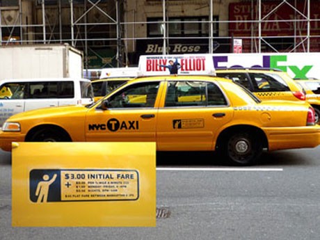 □ニューヨークのタクシーニューヨークナビ