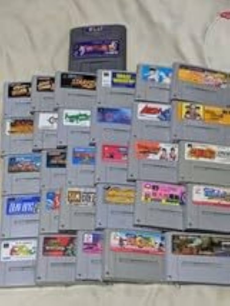 スーパーファミコン SFC ソフト 箱付き まとめ売り 21本セット スーパーファミコン買取おすすめ業者6選