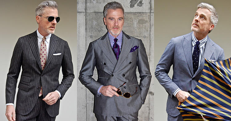 幅広い着こなしができるグレースーツの魅力と着こなしポイント - KASHINAVI カシナビ