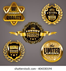 11000円→7800円☆ディズニー24金メッキ 金バッジ全10種 本物の「