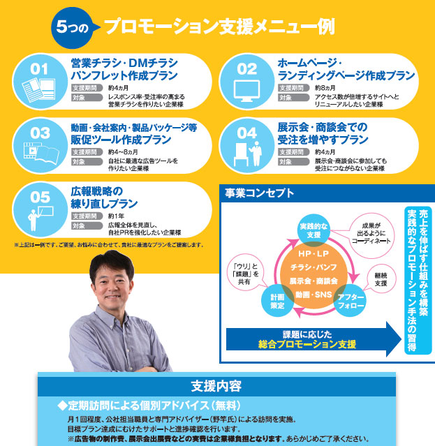 会社説明会のチラシを作成しました三友建設株式会社