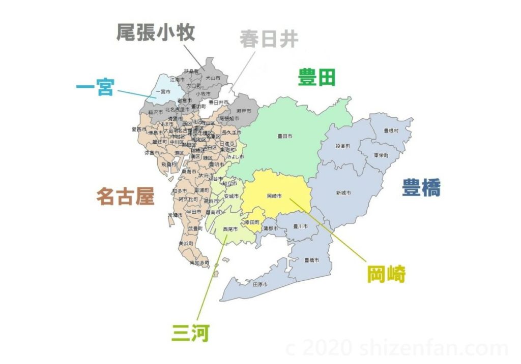 図柄入り四日市ナンバープレート四日市市役所