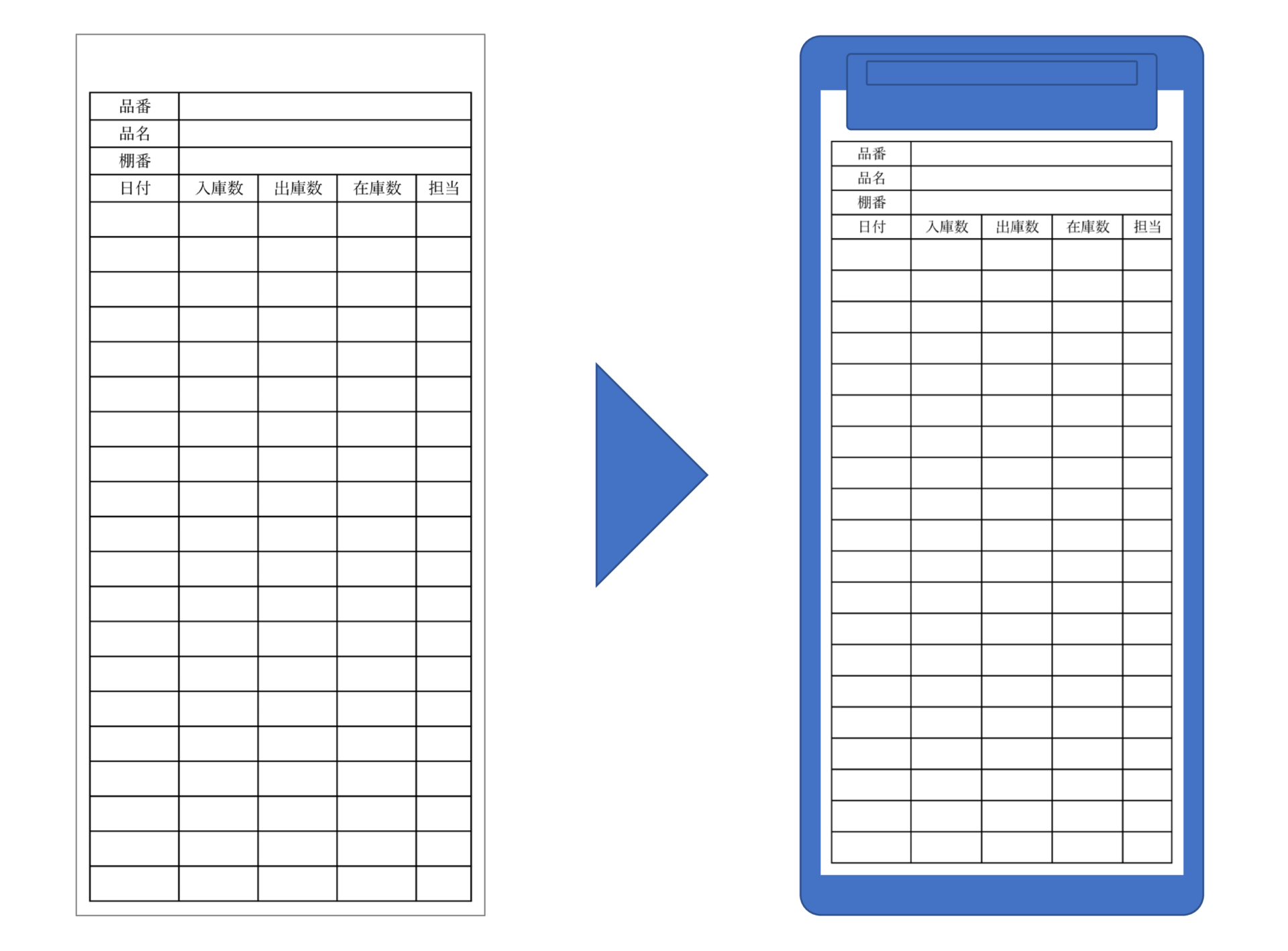 すぐに使える備品管理表・持ち出し表テンプレートExcel・エクセル無料・登録不要ビズ研