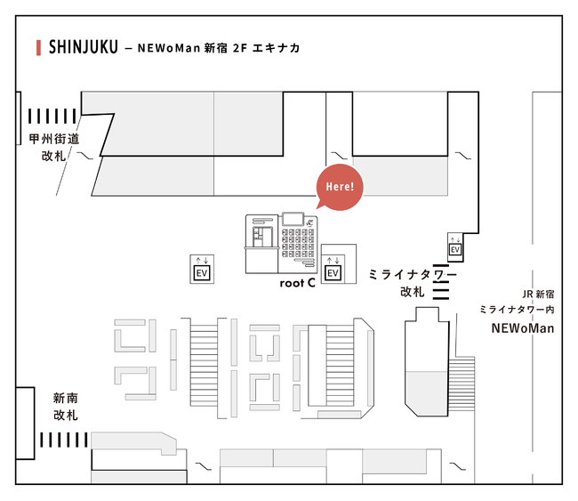 ニュウマン新宿店ラ・メゾン・デュ・ショコラ