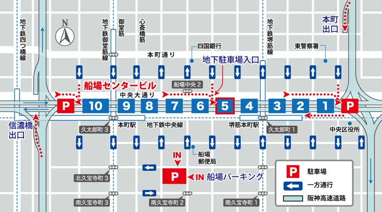 駐車場の地図をつくる集客パワーマップ案内地図制作します