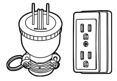 世界の代表的な国と地域の電源プラグ