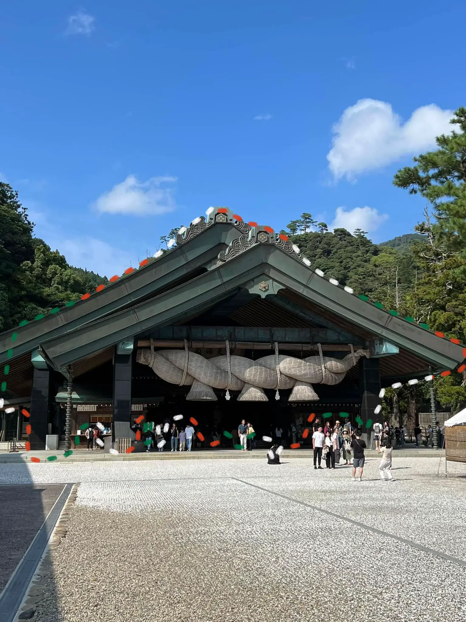 島根の出雲大社temple , kuil japan 日本