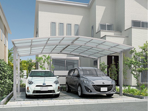 イナバ物置のネクスタ激安価格販売 越前市 M様邸 福井県カーポート・エクステリア福井ミニハウス