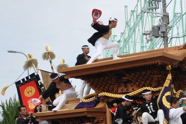 だんじり祭「大工方」浮世の旅人