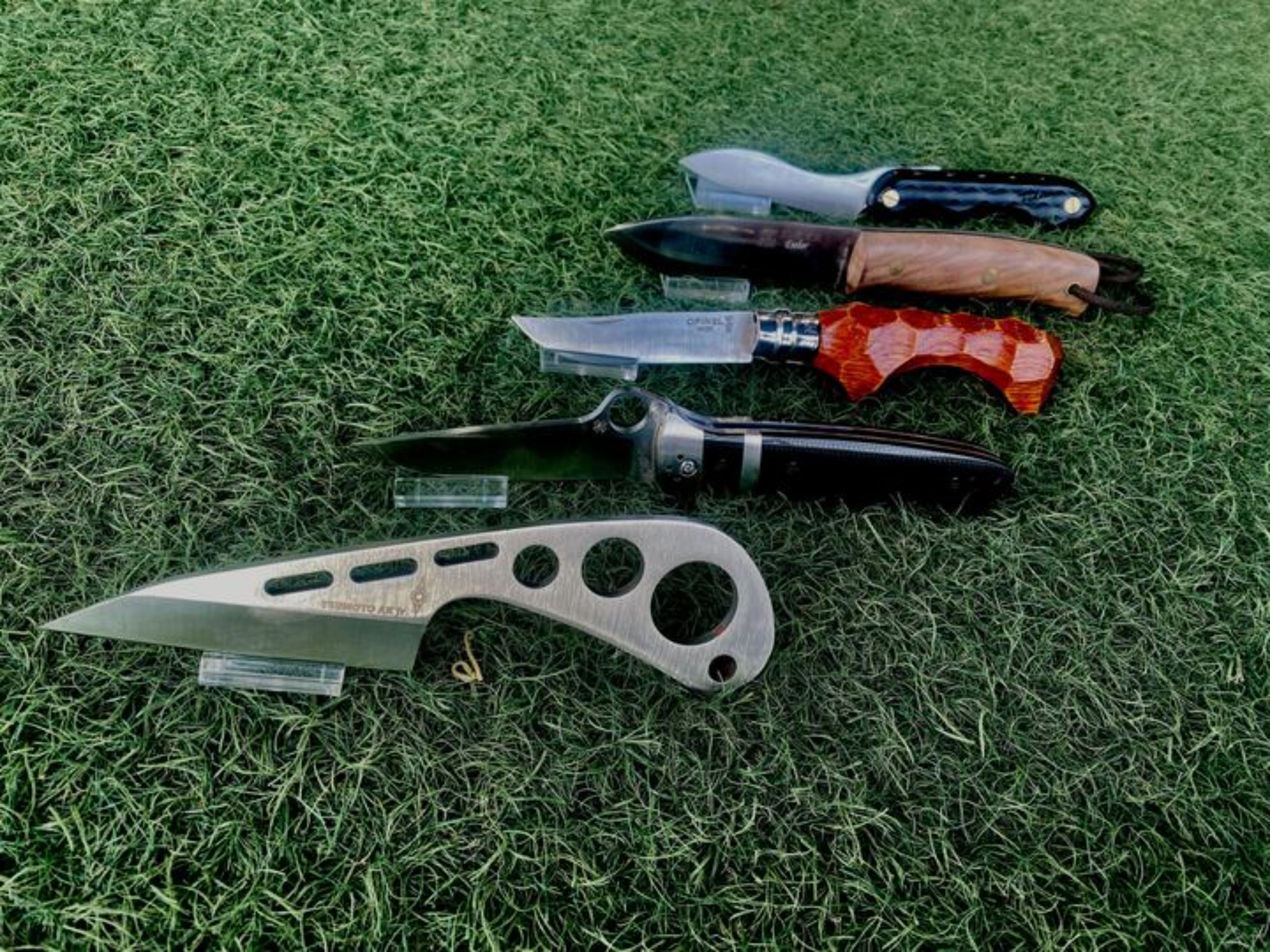 カッコいい！カランビットナイフ！古方の折りたたみ式カランビットナイフです