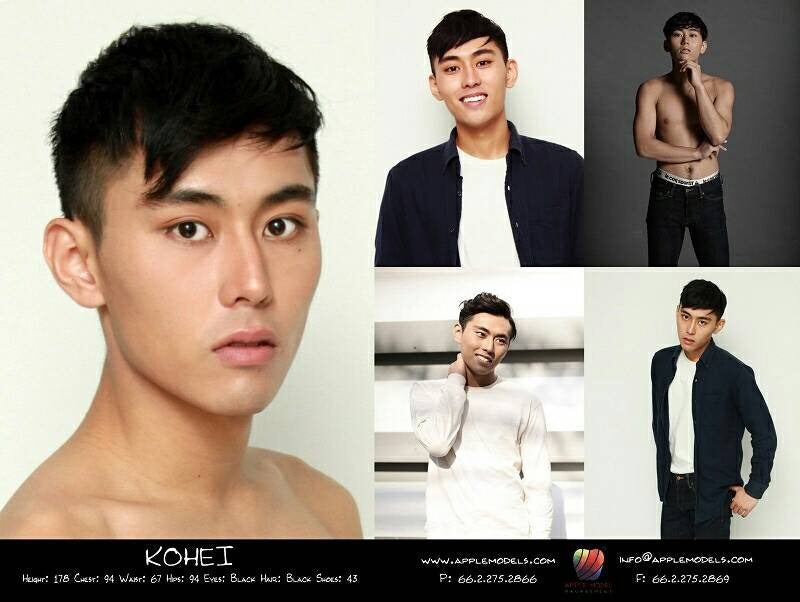 モデル事務所東京男性モデル・メンズモデル一覧