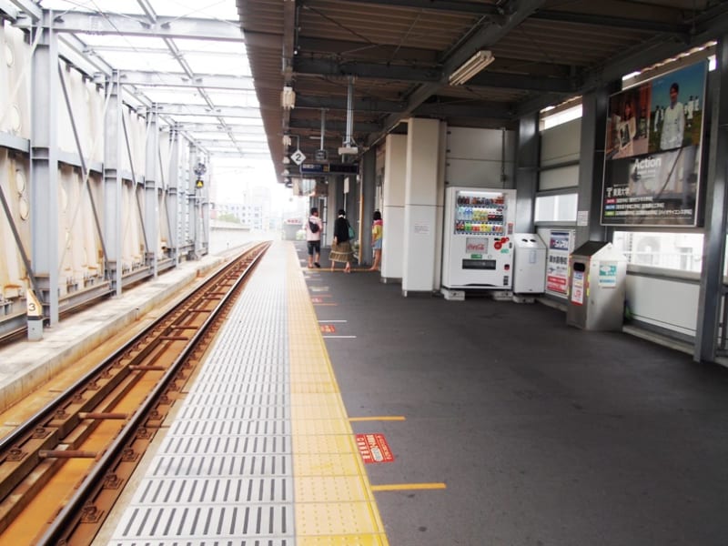 新水前寺駅に訪問 - ドリドリっちの鉄道ブログ