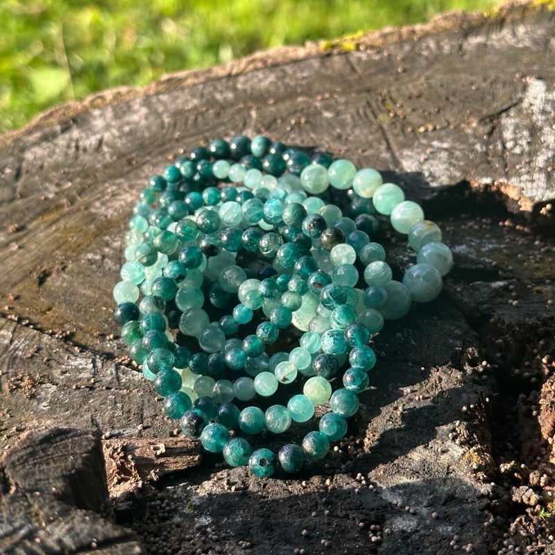 幻の宝石 グランディディエライト ブレスレット 7mm-7.5mm×27珠 限られた人のみ知る幻の宝石 世界の希少石10傑の1つ マダガスカル産 高品質グランディディエライトブレスレット 約6mm玉- 埼玉県吉川市の天然石専門店・水晶パワーストーン通販 Infonix インフォニック