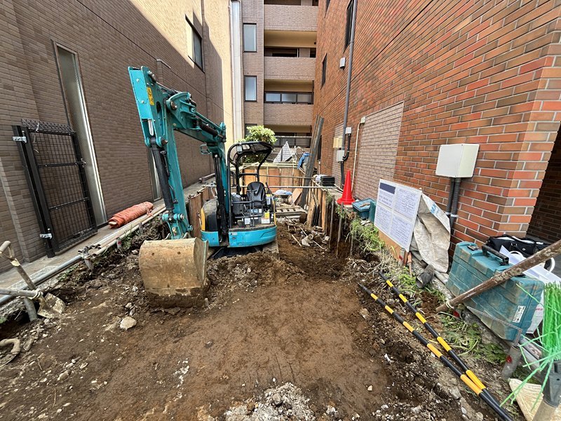 床付けの確認 建築計画網・大系舎