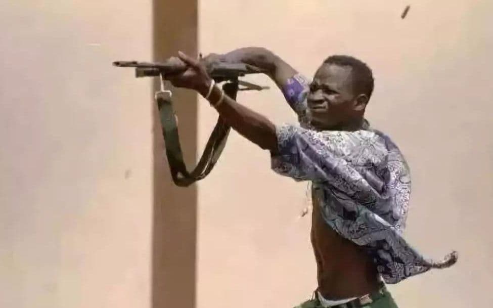 銃を持ったギャング — ストック写真 © Elnur_31137443