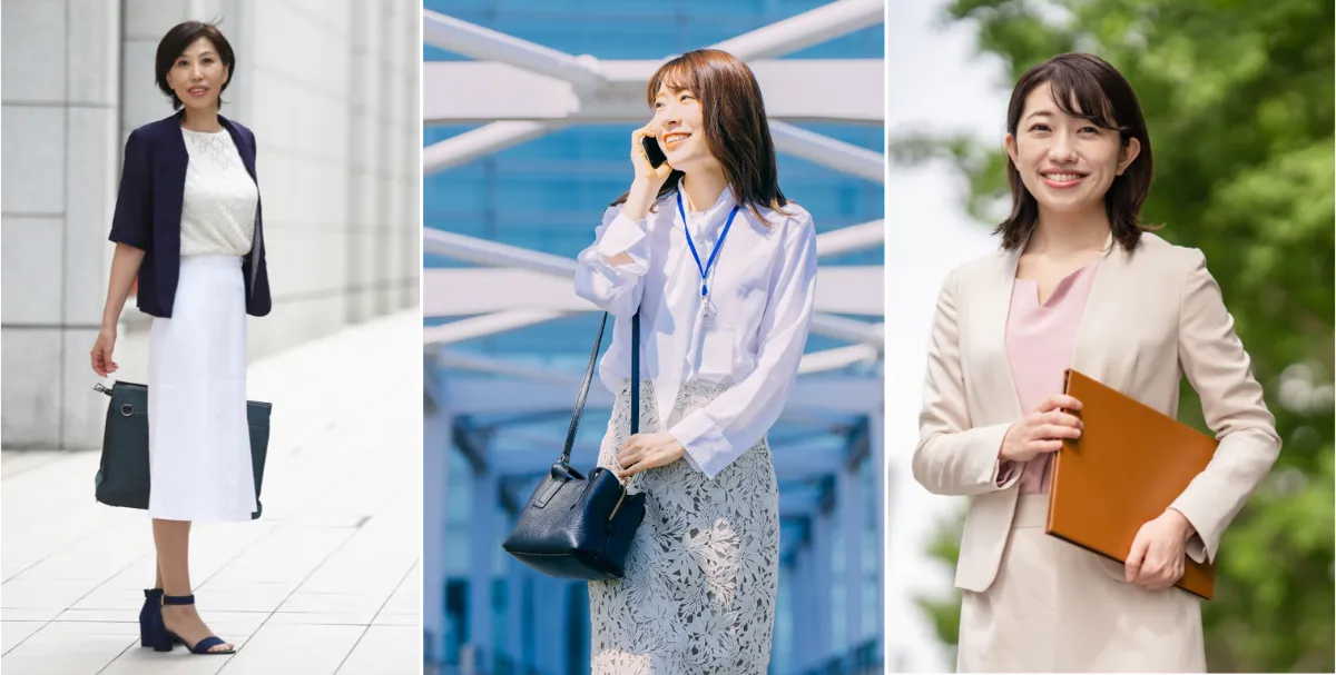 第一印象を決める！女性のビジネスプロフィール写真撮影を解説服装・ポーズは？OPS 銀座・築地エリアで写真撮影ならOrderPhotoStudio
