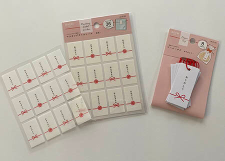 水引の比較: セリアとダイソーの特徴