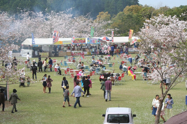 久峰公園さくらまつり - ジモミヤラブ