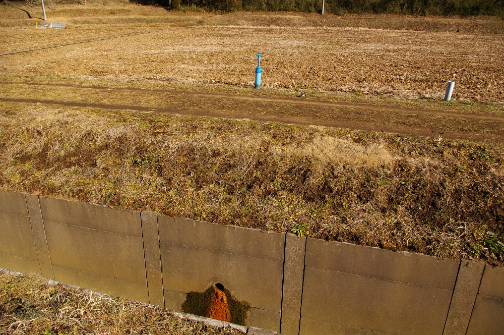 ４ 排水対策 暗渠排水 による水田の畑地化