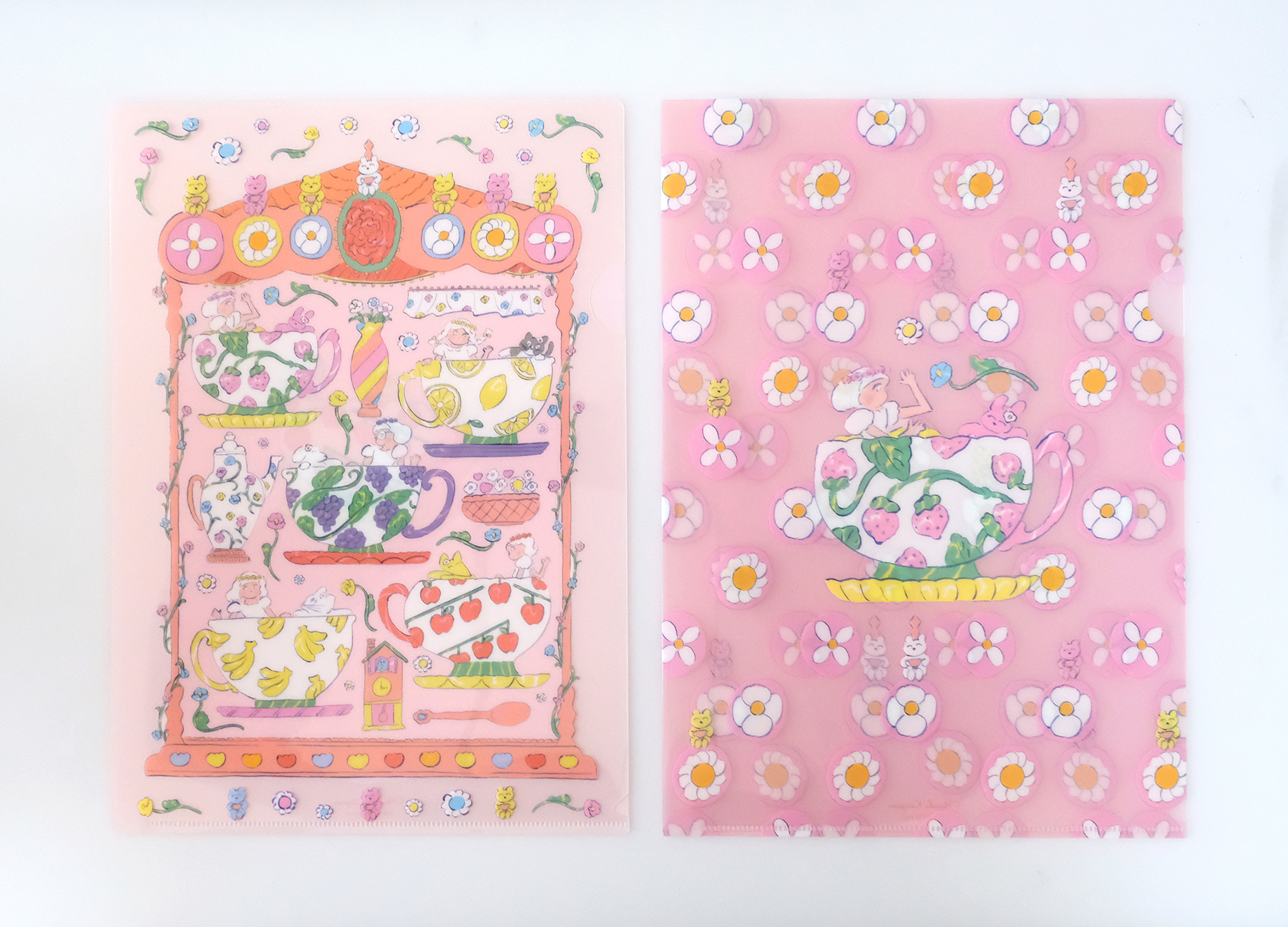 A4クリアファイルかわいい模様付きのクリアファイルの人気おすすめランキングカウナラ