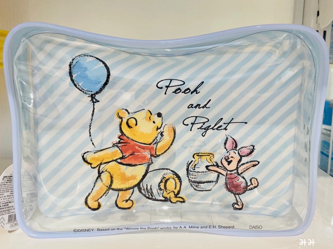 ダイソー 透け感かわいい♡「ディズニーポーチ」TRILL トリル