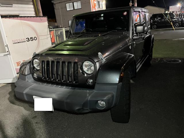 JEEP ラングラー バンパー交換グーネットピット