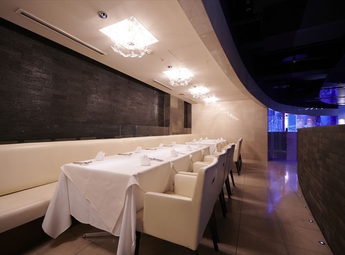 銀座 水響亭 ダイニングバー神泡超達人店 サントリーグルメガイド