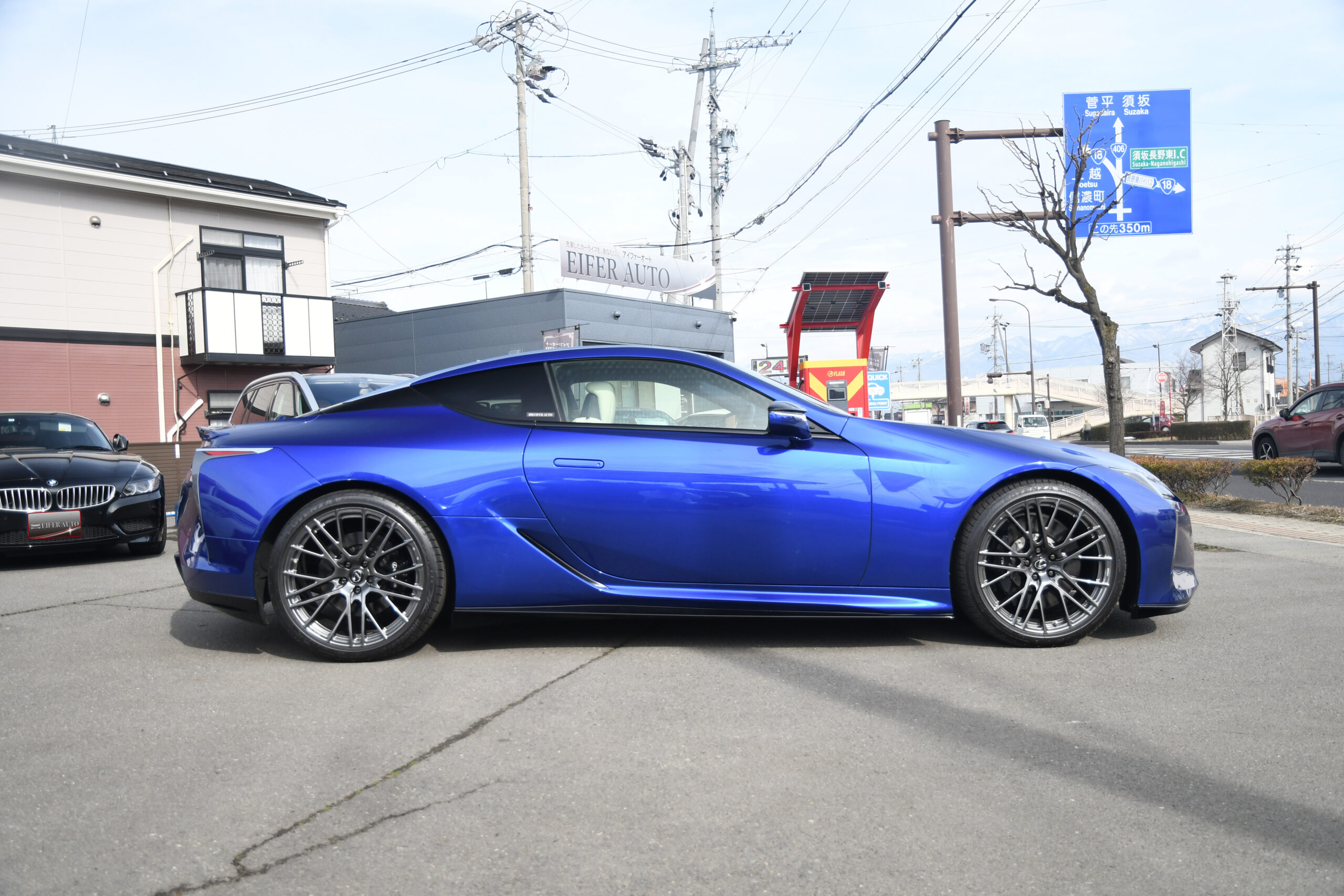 LEXUS LC500h ストラクチュラルブルー - EIFER AUTO