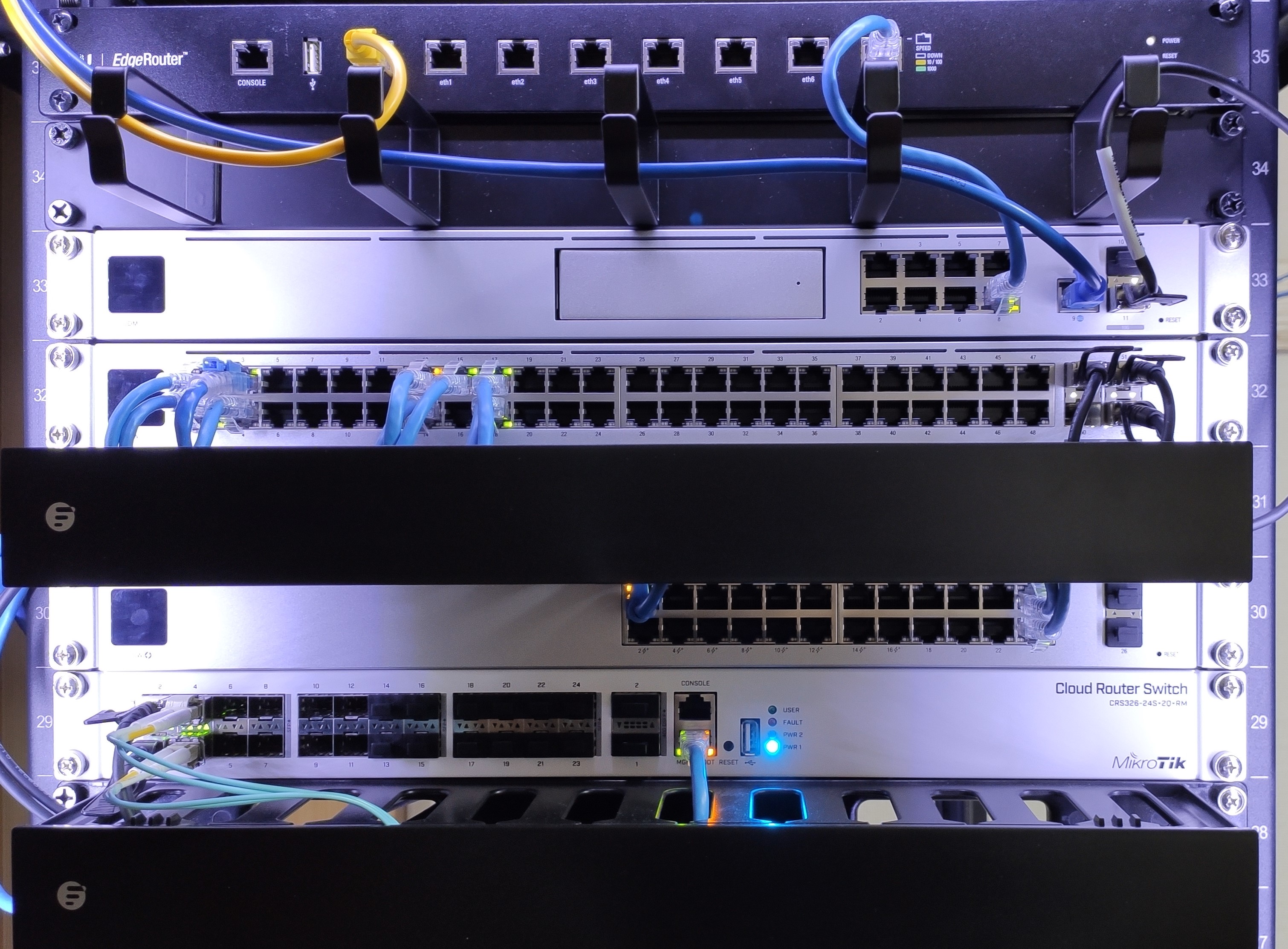 自作1Uハーフサーバーケースをラックマウントしてみた - 怒涛のSyntax Error