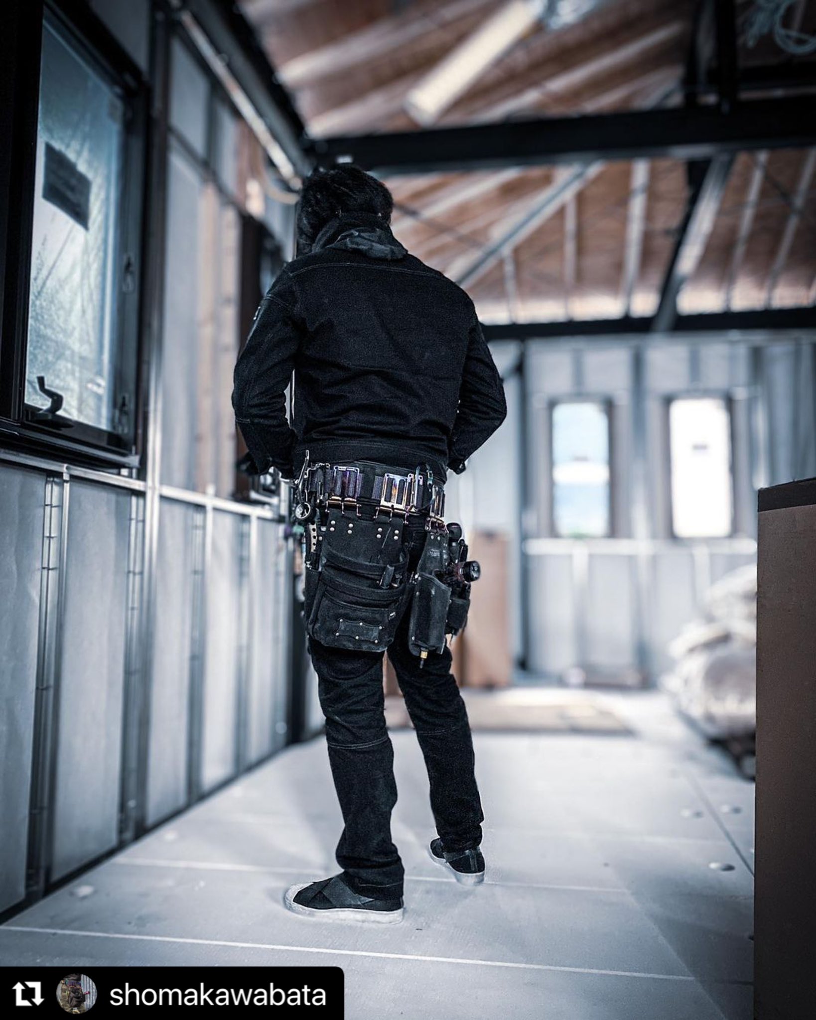 作業着はかっこいい！電気工事士たちがファッションショー開催 東京 写真16枚 国際ニュース：AFPBB News