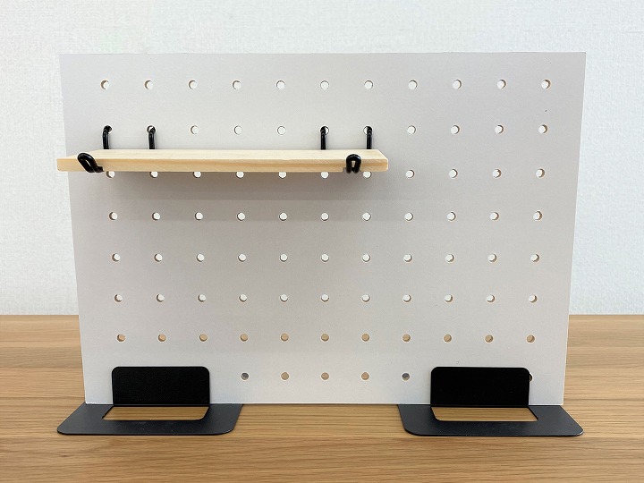 ダイソーのデザインボード 有孔ボード と専用フックを”ほぼ全種類”購入しました レビューrooms19