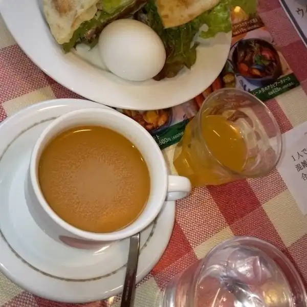 今朝のモーニング☕️ イタリアンでモーニング 人気店だけあって