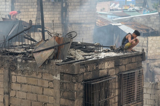 スラム街の住人がいちばん恐れる火災。原因はタバコと漏電斉藤和彦@セブ島でボランティア中