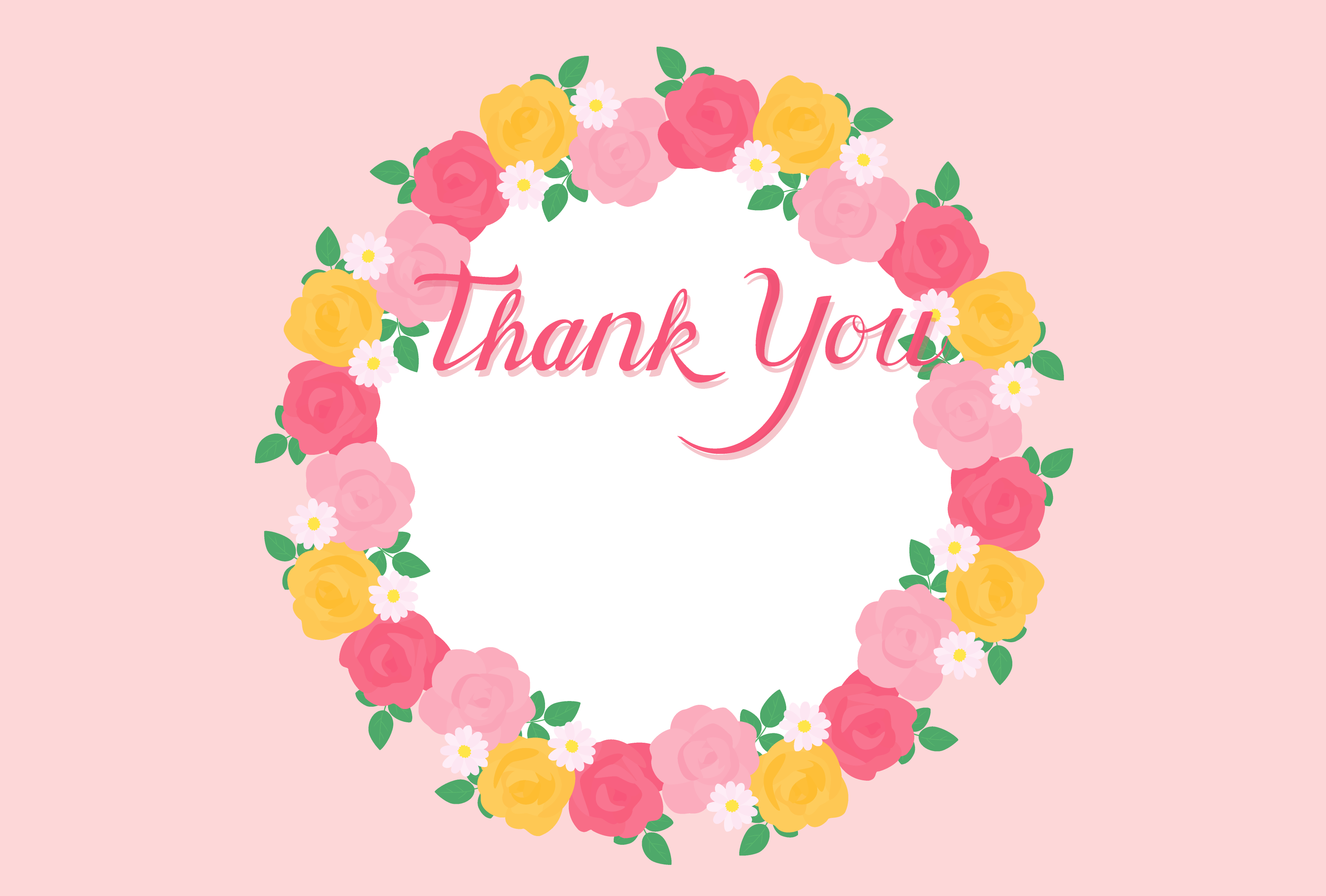 お礼状 サンクスカード に使える！無料ダウンロードできるフレーム・枠のテンプレートまとめyu-popイラストデザイナ