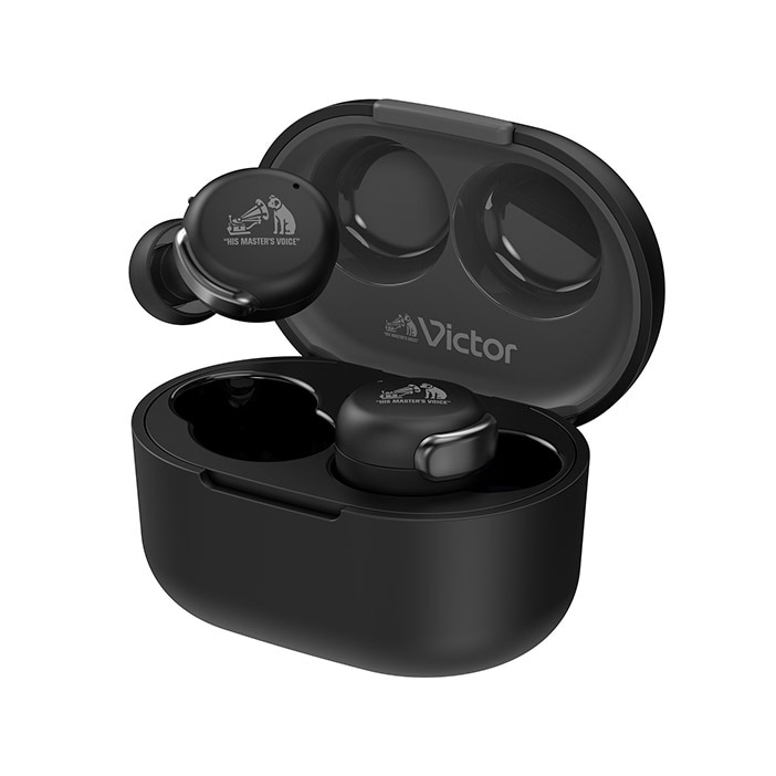 nearphones イヤーカフ型 ワイヤレスイヤホン HA-NP1T-B アクセサリー感覚で装着できて耳を